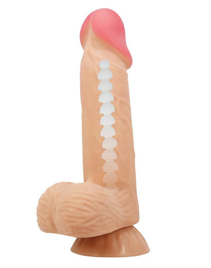 Pretty Love - Lisle - Sliding Skin Dildo - 20.6 x 4.4 cm - Lichte Huidskleur-Erotiekvoordeel.nl