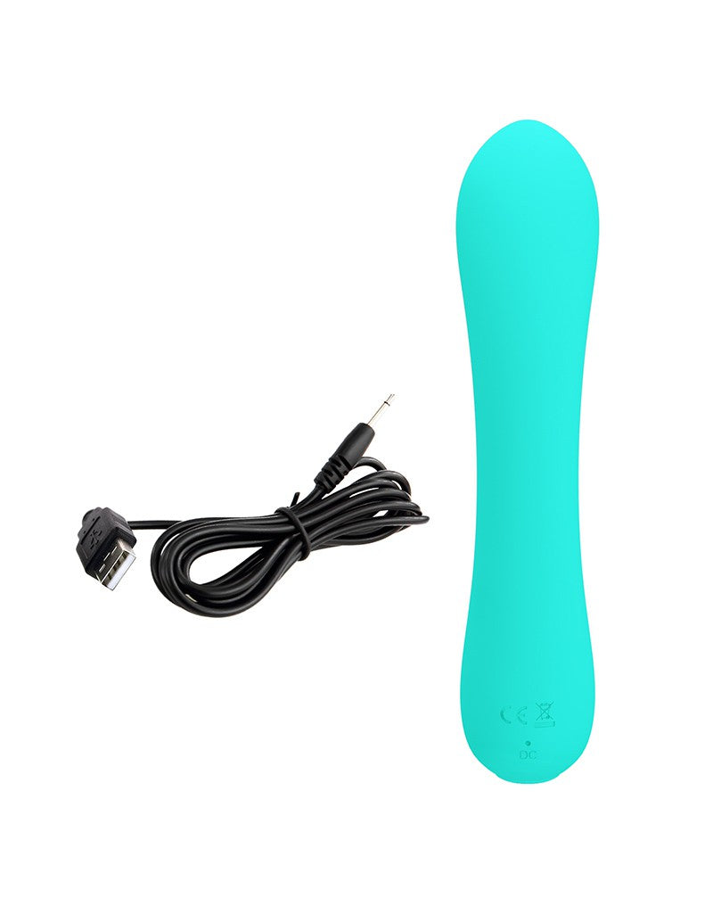 Pretty Love - Matt - G-Spot Vibrator - Flexibele Schacht - 12 Standen -Turquoise-Erotiekvoordeel.nl