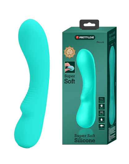 Pretty Love - Matt - G-Spot Vibrator - Flexibele Schacht - 12 Standen -Turquoise-Erotiekvoordeel.nl