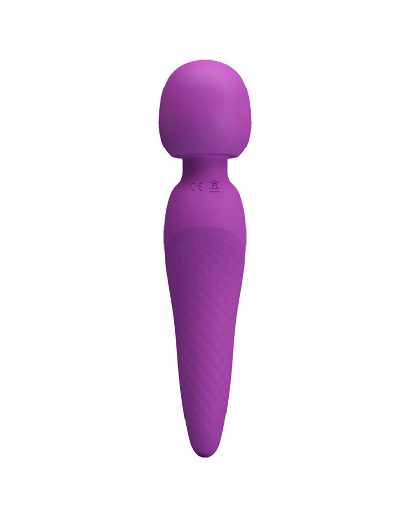 Pretty Love - Meredith - Wand Vibrator - 12 Standen - Waterproof - Paars-Erotiekvoordeel.nl