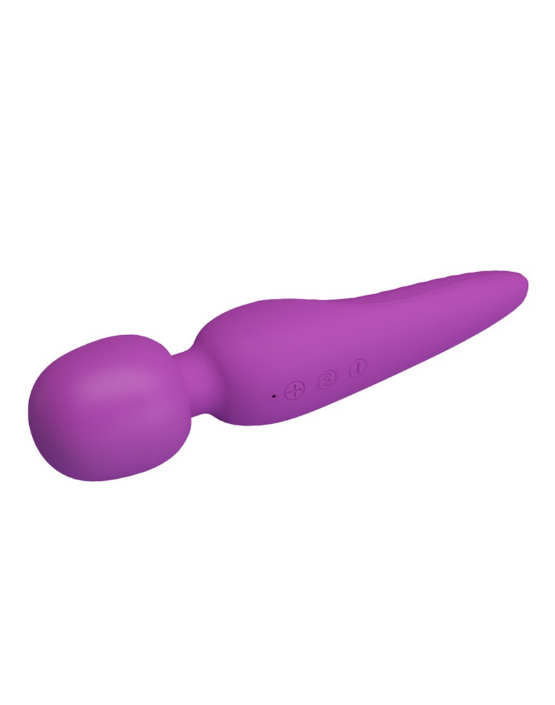 Pretty Love - Meredith - Wand Vibrator - 12 Standen - Waterproof - Paars-Erotiekvoordeel.nl