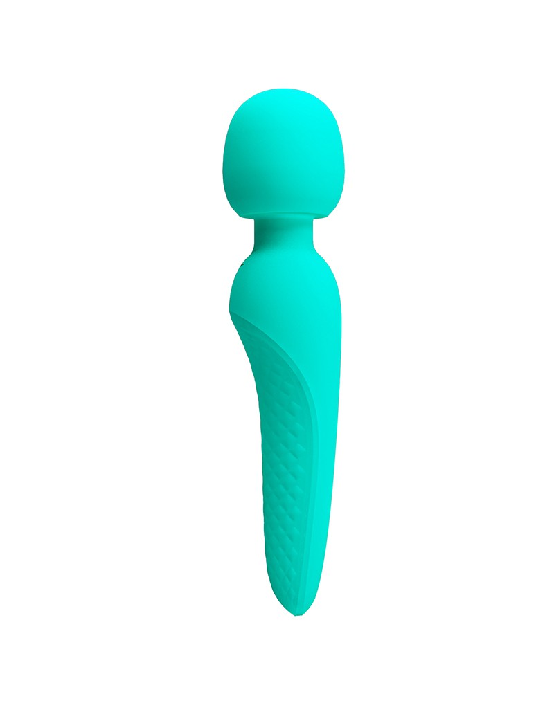 Pretty Love - Meredith - Wand Vibrator - 12 Standen - Waterproof - Turquoise-Erotiekvoordeel.nl