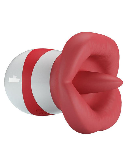 Pretty Love - Mina - Clitoris Vibrator - Likkende Tong Functie - Rood-Erotiekvoordeel.nl