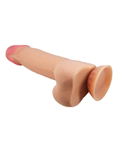 Pretty Love - Najim - Sliding Skin Dildo - Lengte 21.8 cm - Ø 4.6 cm - Lichte Huidskleur-Erotiekvoordeel.nl