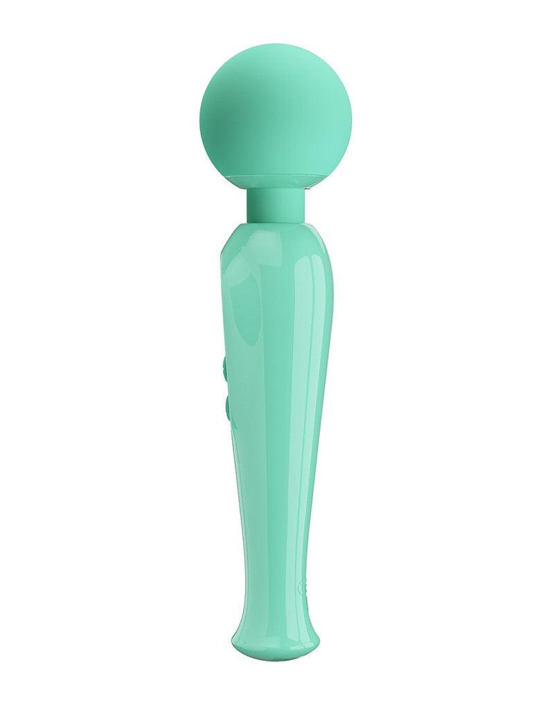 Pretty Love - Skyler - Wand Vibrator - Met LCD Display - Turquoise-Erotiekvoordeel.nl