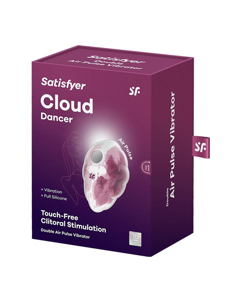 Satisfyer - Cloud Dancer - Luchtdruk Vibrator met Vibratie - Rood-Erotiekvoordeel.nl