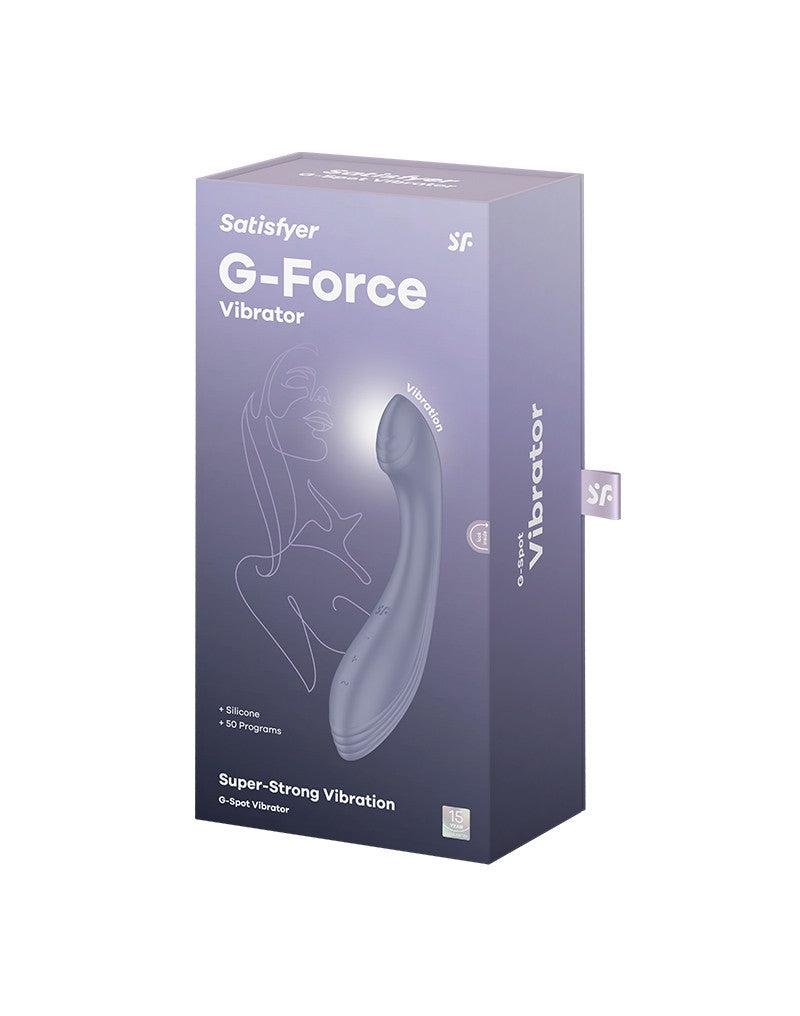 Satisfyer - G-Force - G-Spot Vibrator - Grijs-Erotiekvoordeel.nl