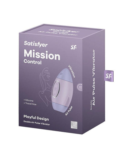 Satisfyer - Mission Control - Luchtdruk Vibrator - Lila-Erotiekvoordeel.nl