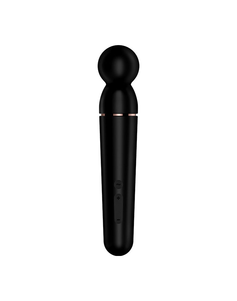 Satisfyer - Planet Wand-er - Wand Vibrator - Zwart & Rosé Goud-Erotiekvoordeel.nl