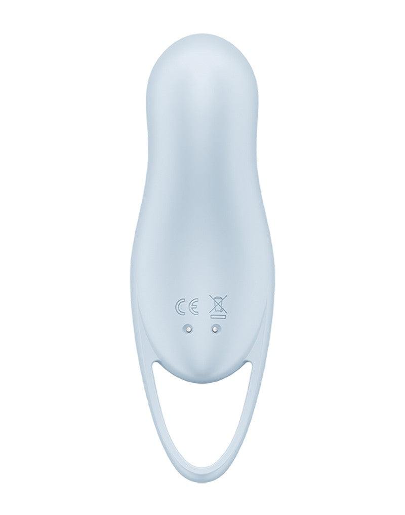 Satisfyer - Pocket Pro - Compacte Vibrerende Luchtdruk Vibrator - Lichtblauw-Erotiekvoordeel.nl