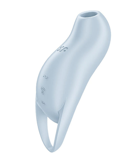 Satisfyer - Pocket Pro - Compacte Vibrerende Luchtdruk Vibrator - Lichtblauw-Erotiekvoordeel.nl