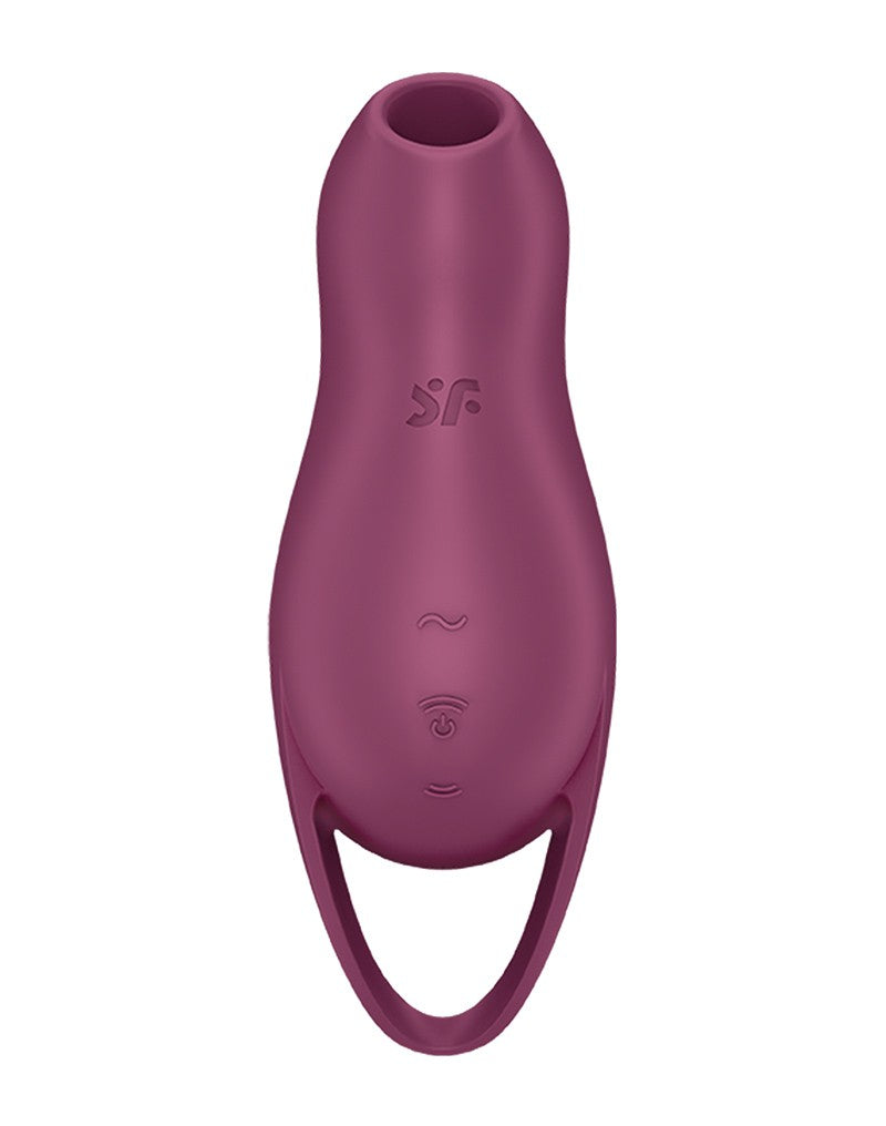 Satisfyer - Pocket Pro - Compacte Vibrerende Luchtdruk Vibrator - Paars-Erotiekvoordeel.nl