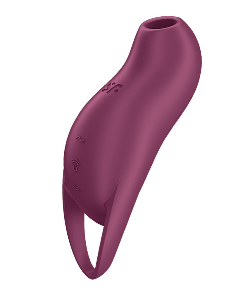 Satisfyer - Pocket Pro - Compacte Vibrerende Luchtdruk Vibrator - Paars-Erotiekvoordeel.nl