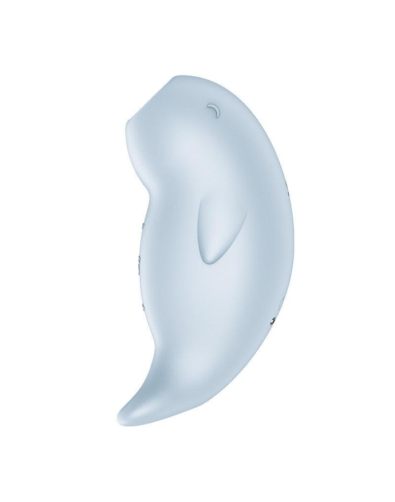 Satisfyer - Seal You Soon - Luchtdruk Vibrator met Vibratie - Lichtblauw-Erotiekvoordeel.nl