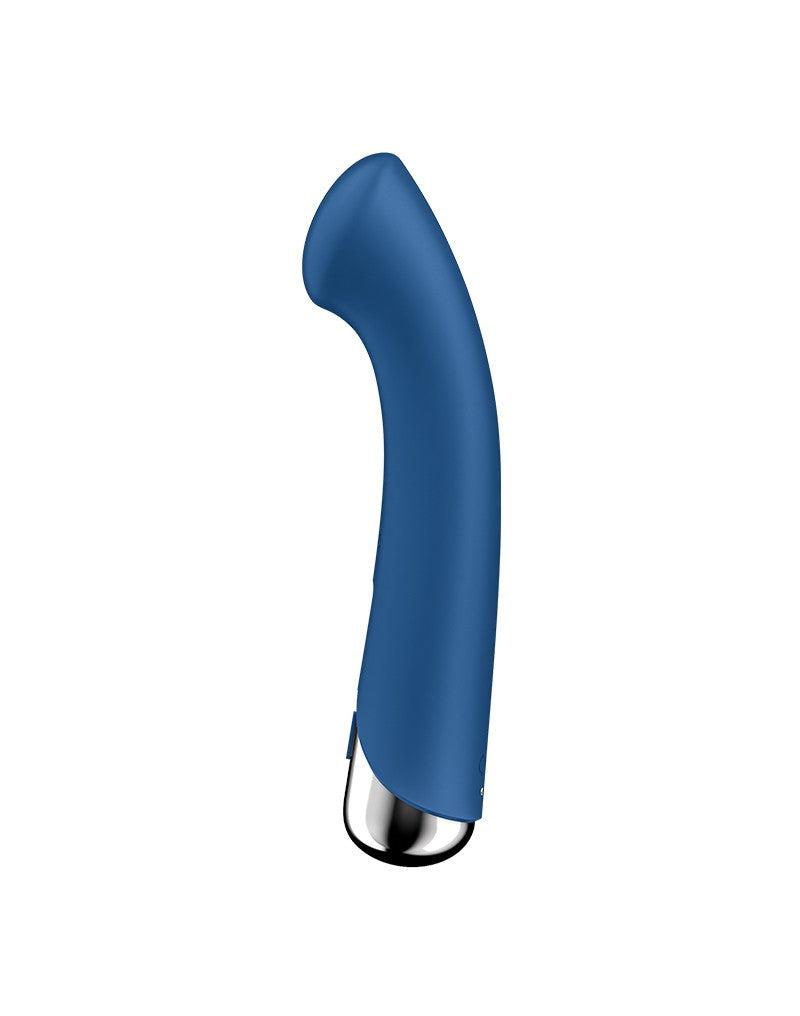 Satisfyer - Spinning G-Spot 1 - Vibrerende en Roterende G-Spot Vibrator - Blauw-Erotiekvoordeel.nl