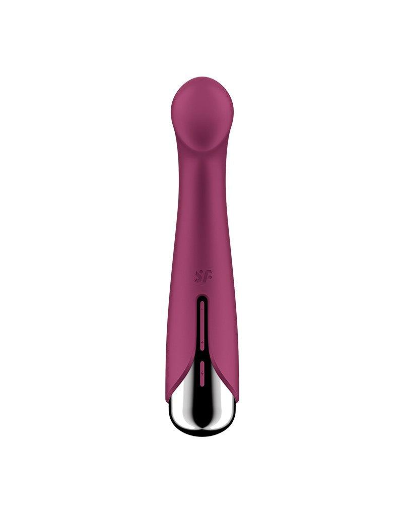 Satisfyer - Spinning G-Spot 1 - Vibrerende en Roterende G-Spot Vibrator - Rood-Erotiekvoordeel.nl