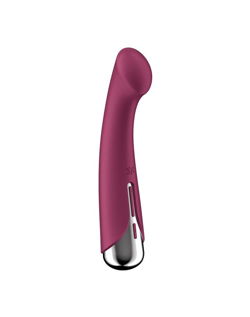 Satisfyer - Spinning G-Spot 1 - Vibrerende en Roterende G-Spot Vibrator - Rood-Erotiekvoordeel.nl