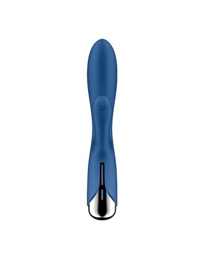 Satisfyer - Spinning Rabbit 1 - Roterende en Vibrerende Rabbit Vibrator - Tarzan Vibrator - Blauw-Erotiekvoordeel.nl