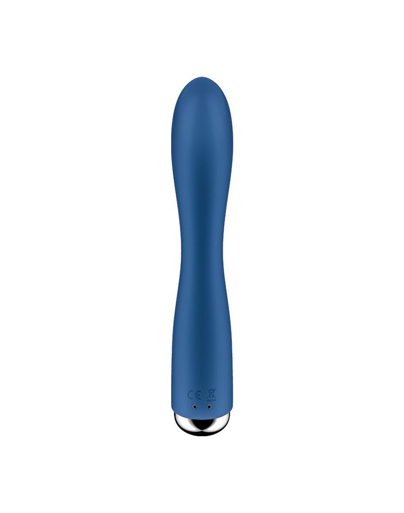 Satisfyer - Spinning Rabbit 1 - Roterende en Vibrerende Rabbit Vibrator - Tarzan Vibrator - Blauw-Erotiekvoordeel.nl