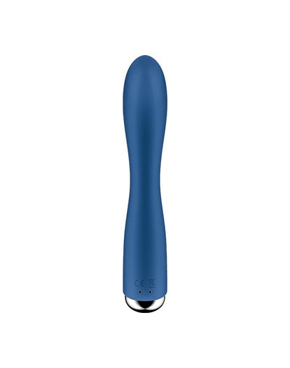 Satisfyer - Spinning Rabbit 1 - Roterende en Vibrerende Rabbit Vibrator - Tarzan Vibrator - Blauw-Erotiekvoordeel.nl