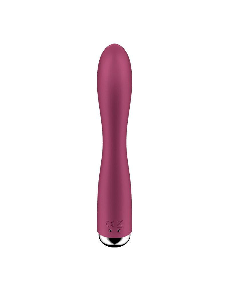 Satisfyer - Spinning Rabbit 1 - Roterende en Vibrerende Rabbit Vibrator - Tarzan Vibrator - Rood-Erotiekvoordeel.nl