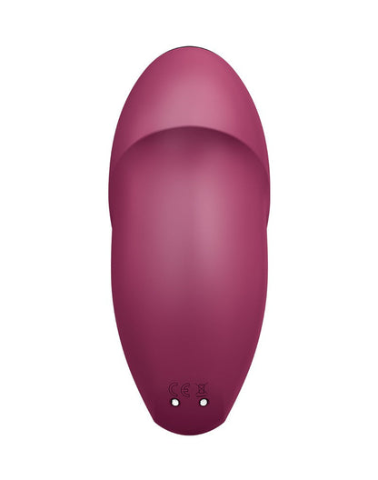 Satisfyer - Tap & Climax 1 - Vibrerende Clitoris Vibrator met Tik/Tapping Functie - Paars-Erotiekvoordeel.nl