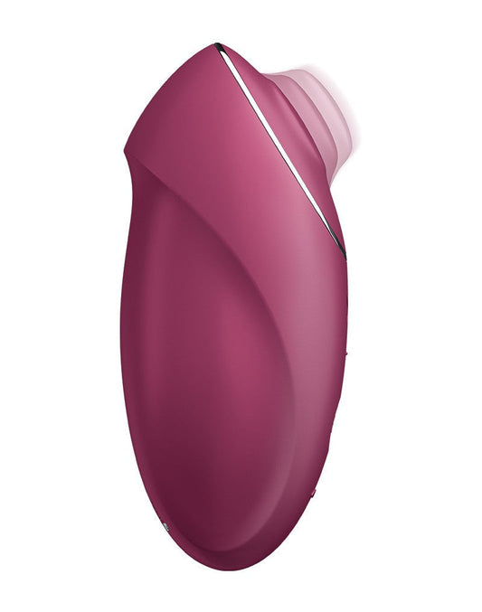 Satisfyer - Tap & Climax 1 - Vibrerende Clitoris Vibrator met Tik/Tapping Functie - Paars-Erotiekvoordeel.nl