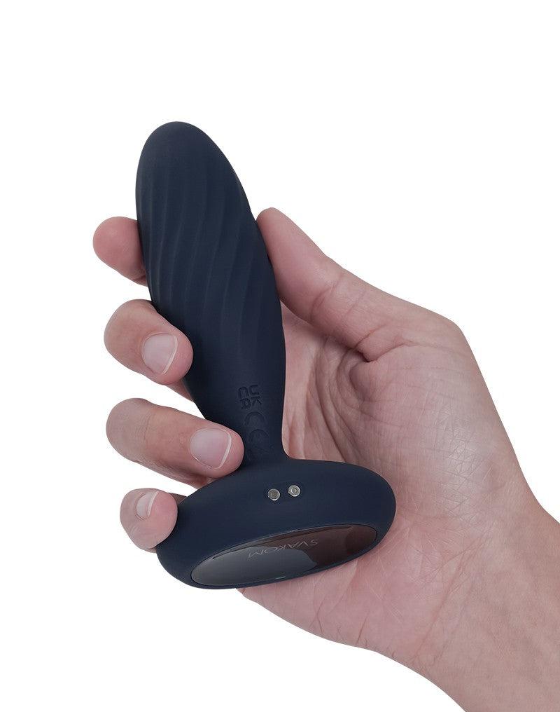 Svakom - Jordan - Stotende Anaal Vibrator - Met App Control - Marine Blauw-Erotiekvoordeel.nl