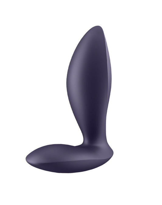 Satisfyer - Vibrador Anal con App Control Power Plug - Morado