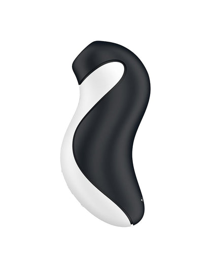 Satisfyer - Vibromasseur à pression d'air Orca - Noir/Blanc