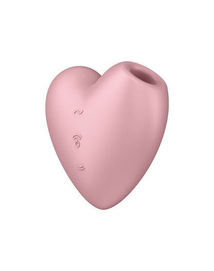 Satisfyer Vibrador de aire a presión CUTIE HEART - rosa