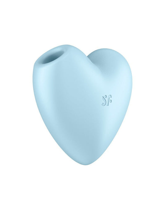 Satisfyer Luftdruck-Vibrator CUTIE HEART - hellblau