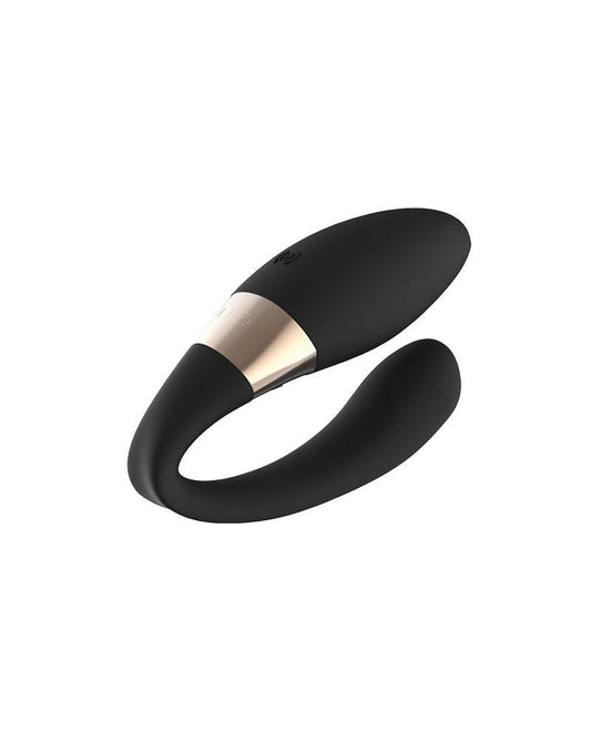 LELO Tiani Harmony Dual Action Vibrador para parejas con control de APP - negro