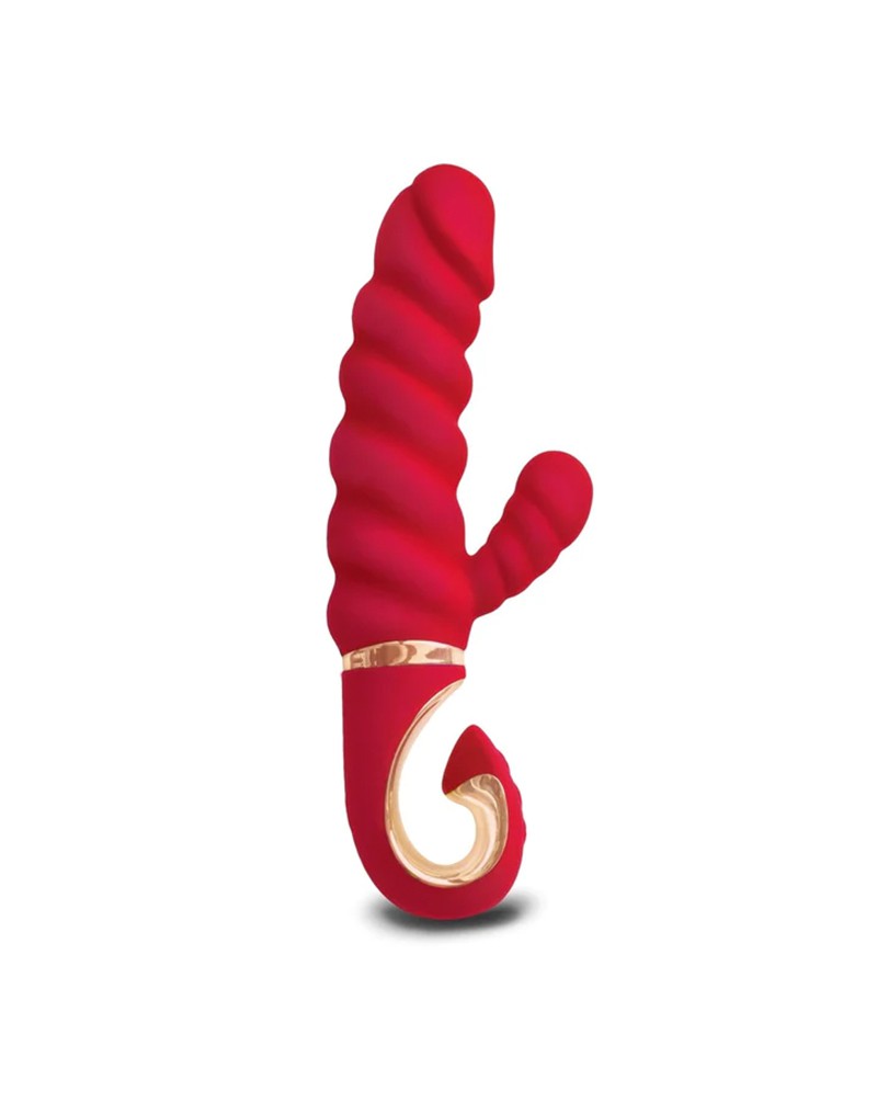 G-Vibe - G-Candy Mini Gerippter Rabbit Vibrator - Rot