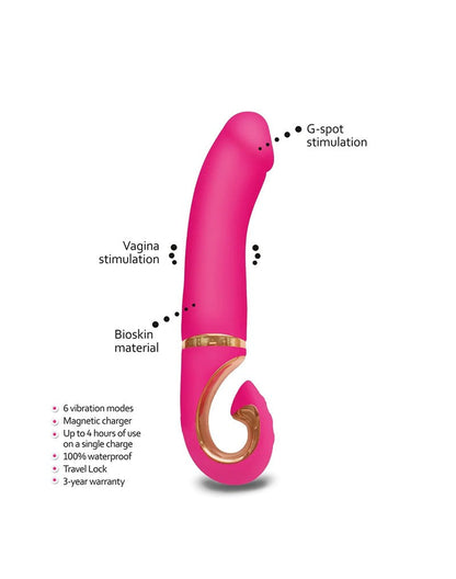 G-Vibe - G-Jay Mini Vibrador Realista - Rosa