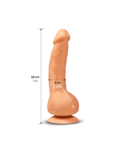 G-Vibe - G-Real Mini vibrierende Dildo - Heller Hautton