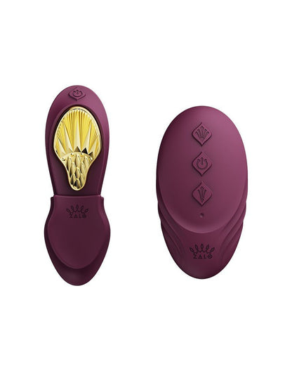 ZALO Draagbare Panty Vibrator (voor in een slipje) met afstandsbediening - paars