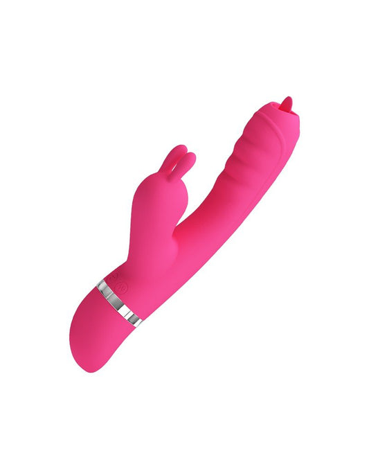 Pretty Love Vibrador Tarzán con estimulación por aire a presión PHOENIX - rosa