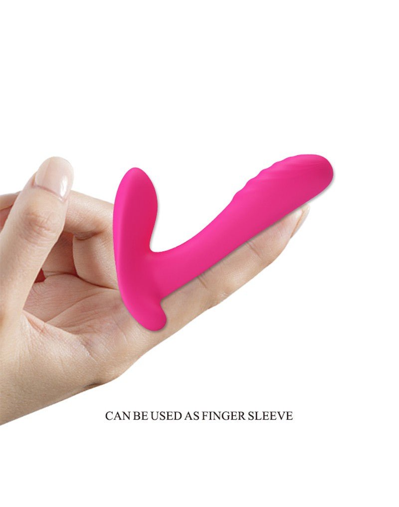 Pretty Love Vinger Vibrator / Panty Vibrator / Partner Vibrator 3-in-1 - roze