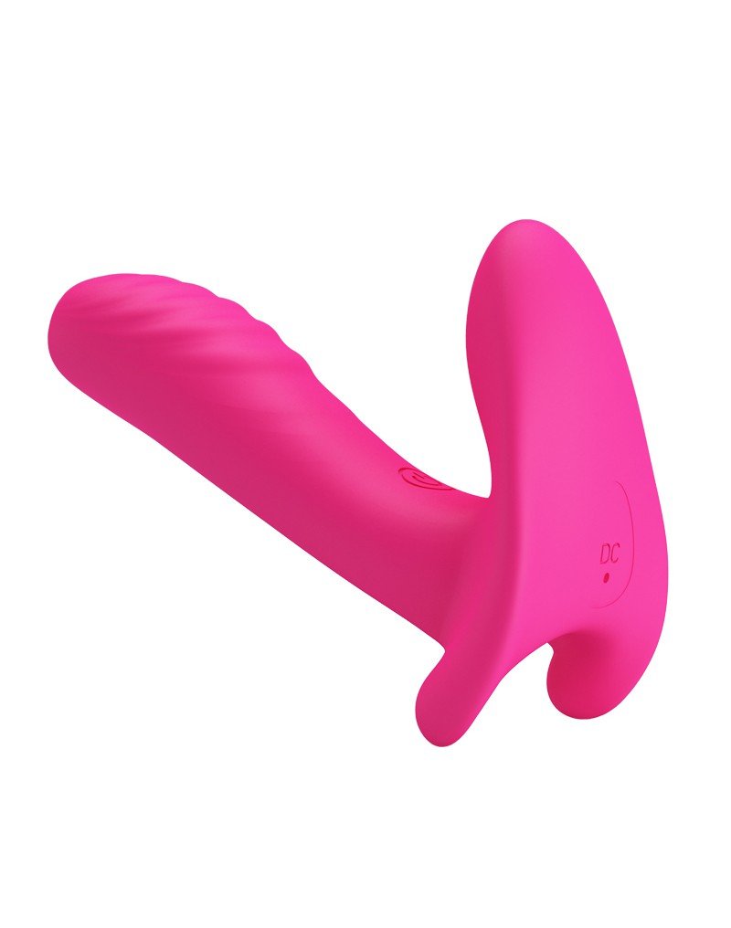 Pretty Love Vinger Vibrator / Panty Vibrator / Partner Vibrator 3-in-1 - roze