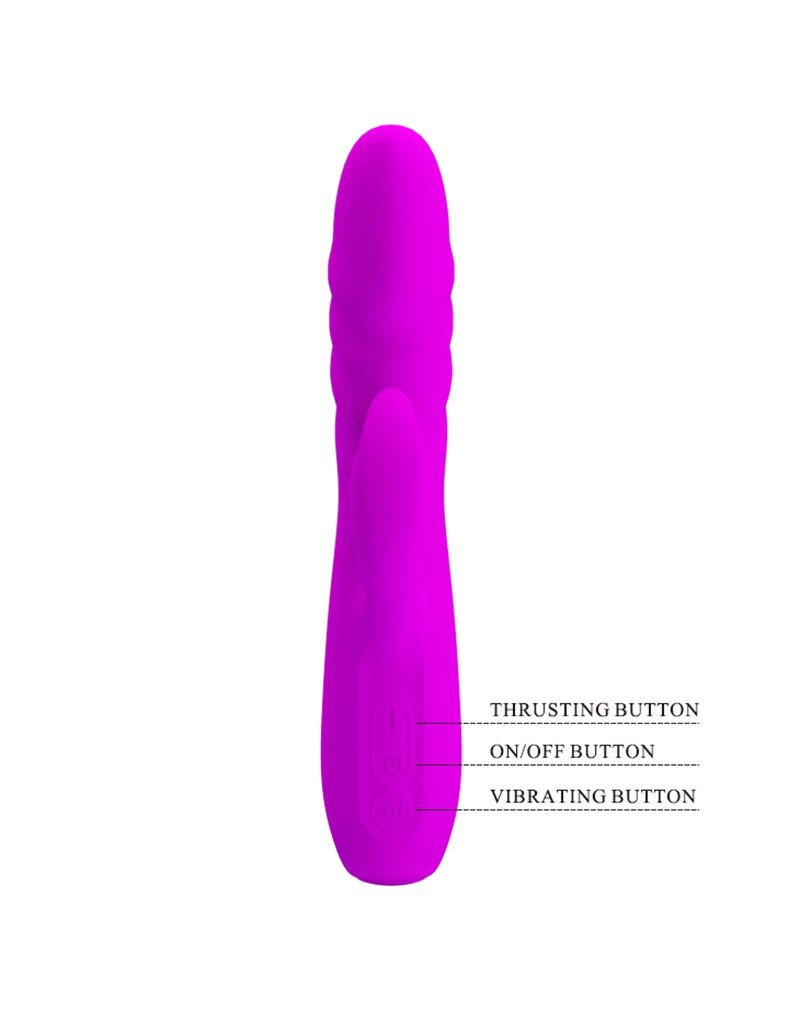 Pretty Love Stotende Rabbit Vibrator MELANIE - roze