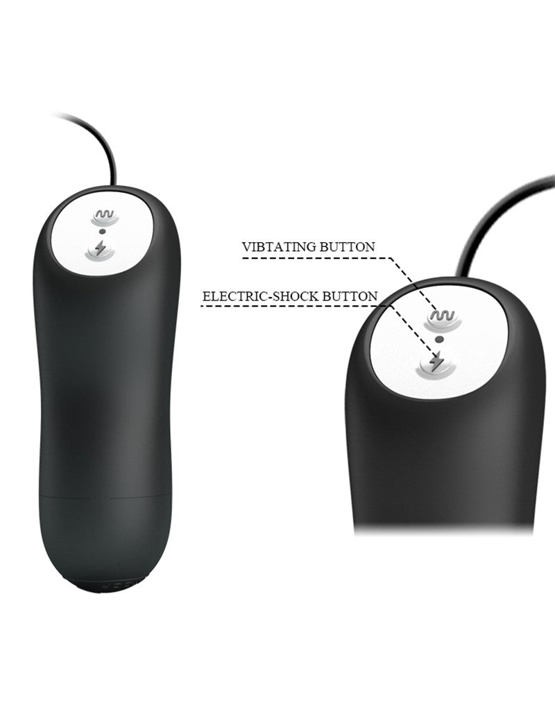 Pretty Love Electrosex Bullet Vibrator Set - black