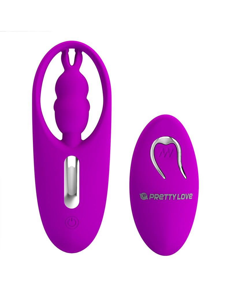 Pretty Love Clitoris Stimulator / Panty Vibrator met Afstandsbediening WILD RABBIT - roze