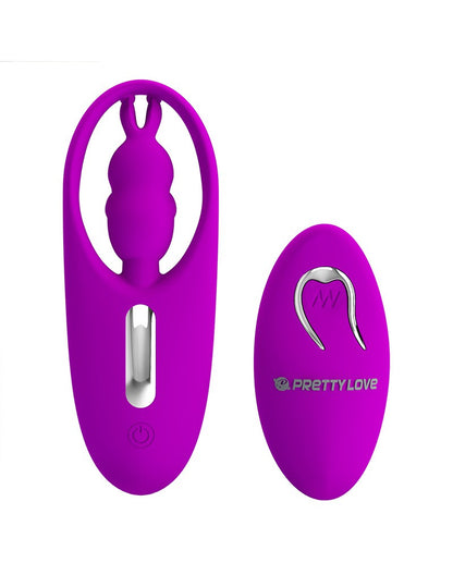 Pretty Love Clitoris Stimulator / Panty Vibrator met Afstandsbediening WILD RABBIT - roze