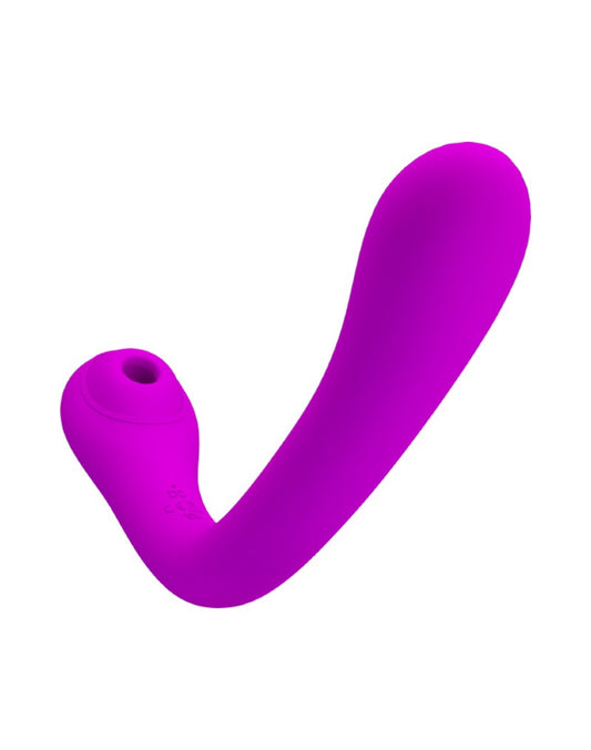 Pretty Love G-Spot + Clitoris Vibrator ALEX met luchtdruk stimulatie - roze