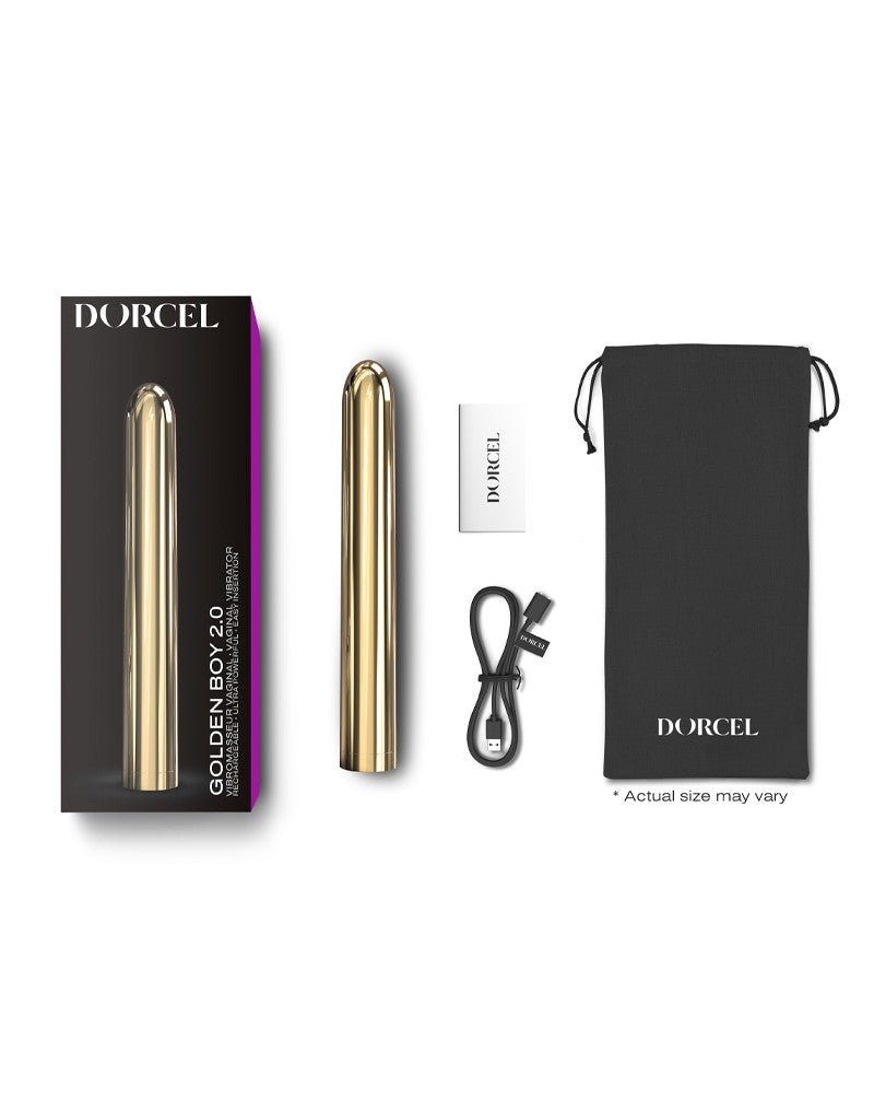 Dorcel Golden Boy 2.0 Bullet Vibrator - goud