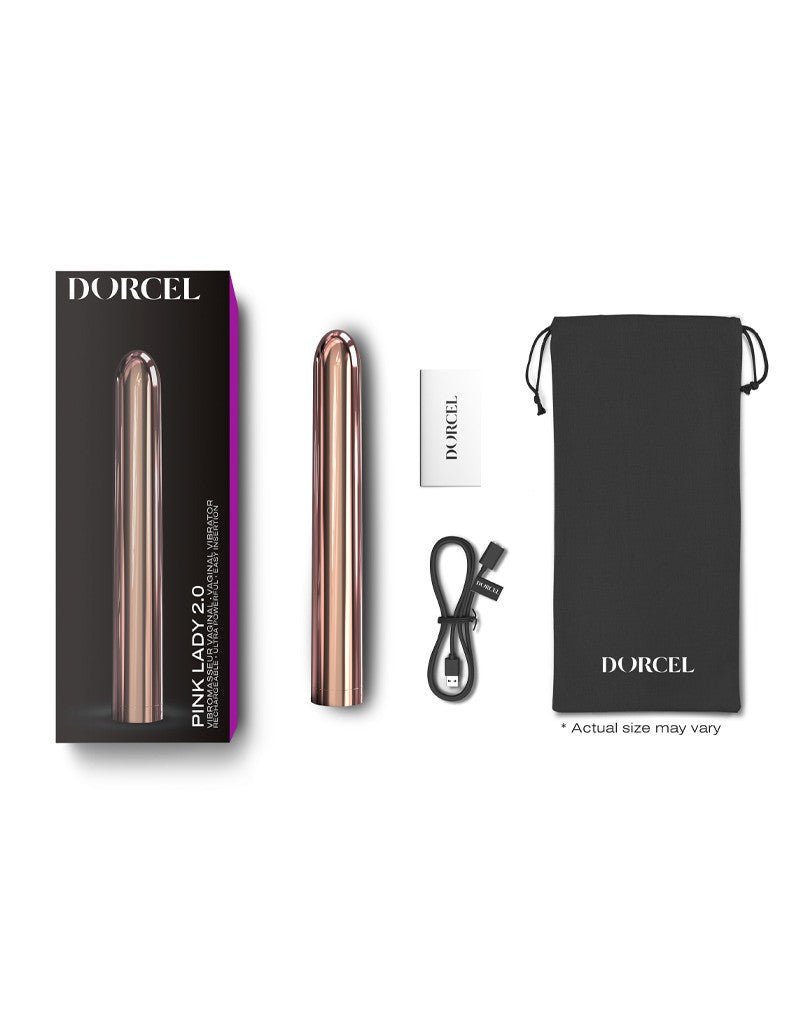 Dorcel Pink Lady 2.0 Bullet Vibrator - rose gold