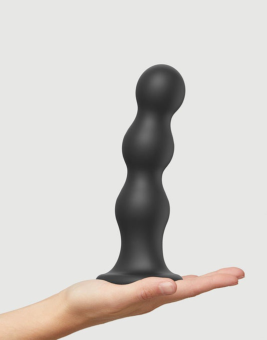 Strap-On-Me Dildo Plug Balls - schwarz