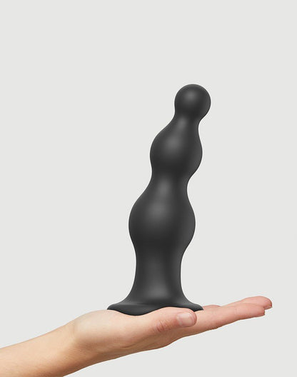 Strap-On-Me Dildo Plug Beads - noir