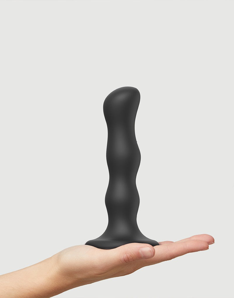 Strap-On-Me Anal Dildo /Buttplug Geisha Balls avec boules rotatives - noir